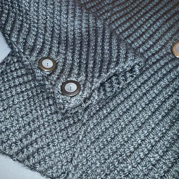 Madison Hill NY Waist Length Blazer Black Sz 12 Acrylic/Wool Blend Cottagecore - Picture 3 of 12